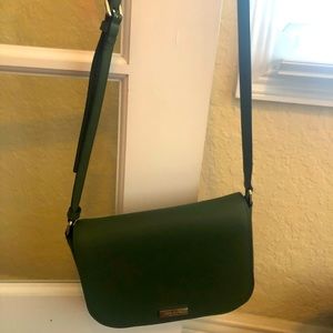 Green crossbody Kate Spade purse- pre- loved